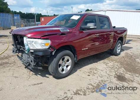 2019 Ram 1500 Big Horn/Lone Star 4X2 5'7 Box из США, поврежденный, VIN 1C6RREFT7KN617355